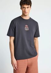 Funky Buddha Ανδρικό T-shirt με τύπωμα στην πλάτη FBM013-053-04