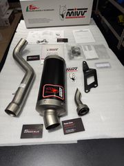 (ΑΜΕΣΑ ΔΙΑΘΕΣΙΜΗ) (MIVV DAKAR) (ΤΙΜΗ 540€ ΜΕ Φ.Π.Α) Black Inox – HONDA XL 750 TRANSALP (2023–2026)