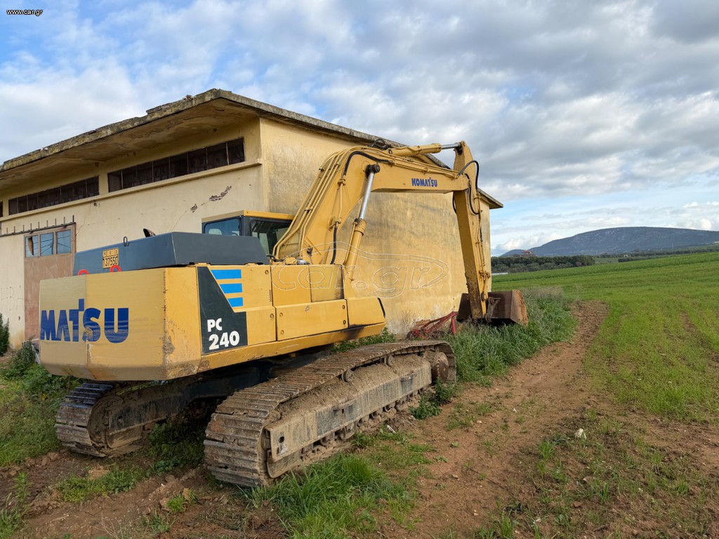 Εκσκαφέας Με Ερπύστριες Komatsu 1990 PC240NLC