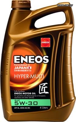 ΛΑΔΙ ENEOS HYPER MULTI  5W30 4L API SL,ACEA A5/B5 Renault RN0700