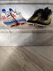 Πωλούνται 2 ζεύγη ποδοσφαιρικά παπούτσια Adidas