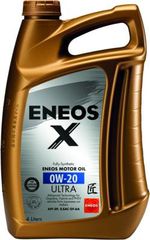 ΛΑΔΙ ENEOS 0W20 4LT ENEOS X ULTRA SP API SP/SN Plus  ILSAC GF-6A