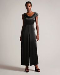 Ted Baker DOLYNN Draped Neck Satin Ολόσωμη Φόρμα 271266