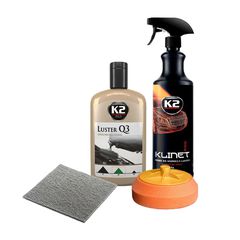 Είδη λείανσης & γυαλίσματος χρώματος K2 σετ προσφοράς 4τμχ
