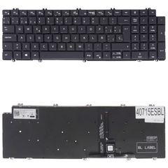 Teclado Español para Portátil - Spanish Laptop Keyboard για Dell Latitude 5520 5531 5530 5540 Precision 3560 3561 3570 17 7770 7680 3581 3580 V8TK8 0V8TK8 RHGTP 0RHGTP KRJFY 0KRJFY X38K3 0X38K3 ES No