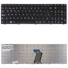 Teclado Español para Portátil - Spanish Laptop Keyboard για Lenovo Ideapad G580 G580A G585 G585A Z580 Z585 V58 V585 B580 B585 G590 G780 G790 V580 Z580A Z585A 9Z.N5SSC.30G ES Black ( Κωδ.40282ES )
