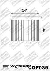 ΛΥΡΗΣ CHAMPION ΦΙΛΤΡΟ ΛΑΔΙΟΥ ΓΙΑ SUZUKI DRZ 400 / DRZ 400 SM, COF039