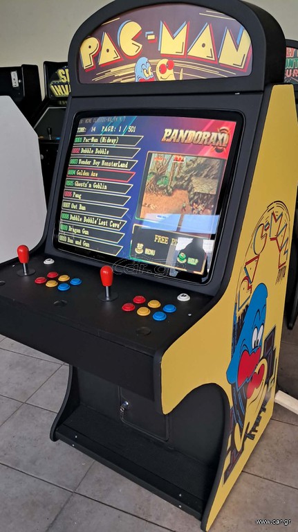 ΑΥΘΕΝΤΙΚΕΣ ΚΑΜΠΙΝΕΣ ΜΕ CRT MONITOR ARCADE GAMES VENOS ΤΗΛ 6909212299