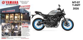 Yamaha MT-07 2026 Υ-ΑΜΤ  ΕΤΟΙΜΟΠΑΡΑΔΟΤΗ!  10% ΕΠΙΤΟΚΙΟ ΕΩΣ 84 ΜΗΝΕΣ ΔΩΡΕΑΝ-thumb-1