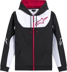 Ζακέτα Αντρική ALPINESTARS  Sessions V3 Zip Hoodie Μαύρη-Κόκκινη-Άσπρη