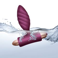 Rocks Off Climaximum - Oryx Burgundy Vibrating Butt Plug-thumb-3
