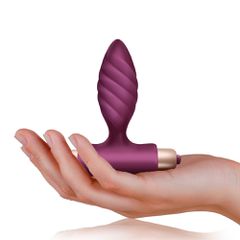 Rocks Off Climaximum - Oryx Burgundy Vibrating Butt Plug-thumb-2