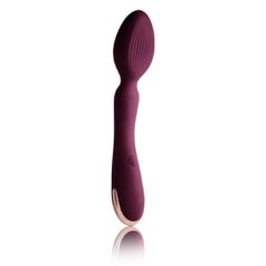 Rocks Off Wand Massager Vibrator Climaximum - Aurora Burgundy