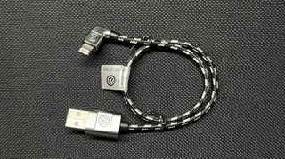 VW γνήσιο καλώδιο Premium USB A - Apple Lighting 30cm κωδ. 000.051.446.AR