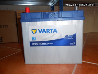 ΜΠΑΤΑΡΙΕΣ ''ΑΓΓΕΛΙΔΗΣ'' VARTA 45Ah B33 330CCA ΙΑΠΩΝΙΚΟΥ ΤΥΠΟΥ 