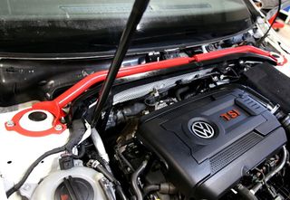Μπροστά ατσάλινη μπάρα θόλων κατάλληλο για Seat Leon 5F, VW Golf VII Type AU Made in germay