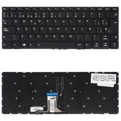 Teclado Español para Portátil - Spanish Laptop Keyboard για Lenovo Ideapad 310s-14ast 310s-14isk 310s-14ikb 510s-14isk 510s-14ikb 80TK 80UA 80U9 SN20K82303 ES No Frame Backlight Black ( Κωδ.40531ESNOF