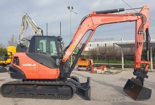 Εκσκαφέας Με Ερπύστριες Kubota 2018 KX080-4-thumb-5
