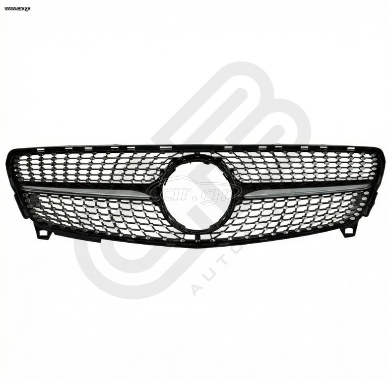 MERCEDES BENZ A CLASS W176 16-18 BLACK DIAMOND GRILLE