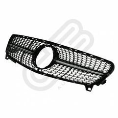 MERCEDES BENZ A CLASS W176 16-18 BLACK DIAMOND GRILLE-thumb-1