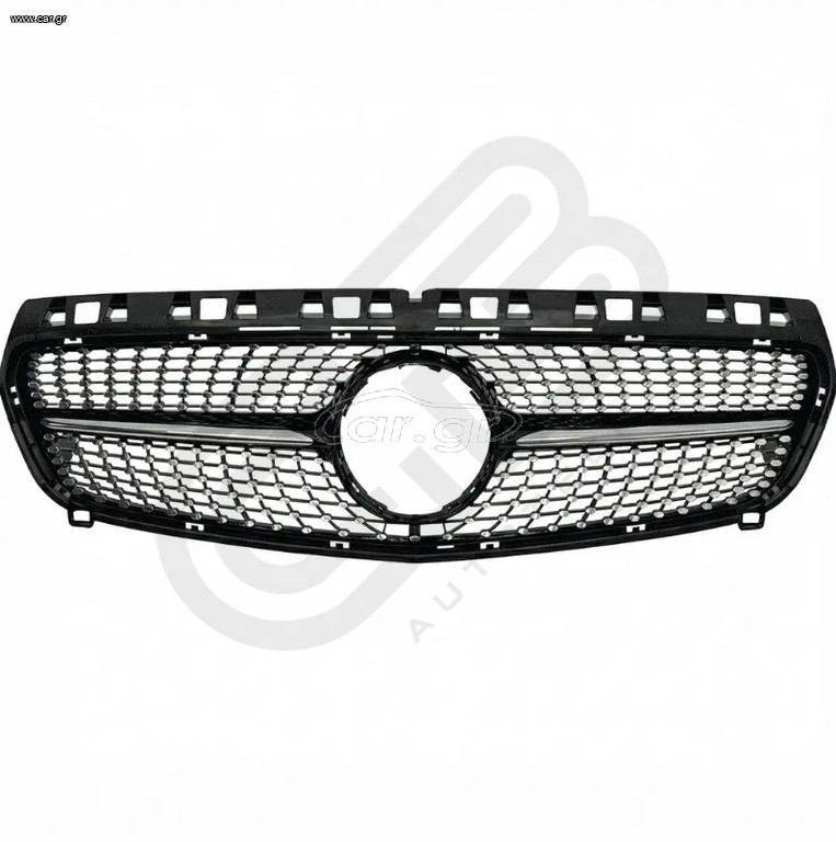 MERCEDES BENZ A CLASS W176 13-15 BLACK DIAMOND GRILLE