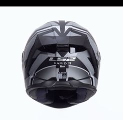 ΚΡΑΝΟΣ LS2 RAPID III XTREM BLACK/GREY MATT-thumb-3