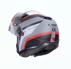 ΚΡΑΝΟΣ LS2 STROBE II MONZA MATT RED/GREY-thumb-1