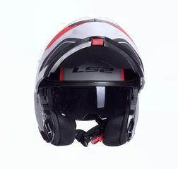 ΚΡΑΝΟΣ LS2 STROBE II MONZA MATT RED/GREY-thumb-3
