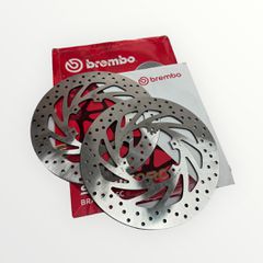 BREMBO δισκοπλακα φρένων εμπρός FIXED για BMW F800 GS BMW F 650 GS APRILIA PEGASO 600-650  BREMBO DISC BRAKE FIXED 68B407G5