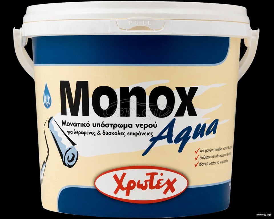 Μονωτικό υπόστρωμα νερού για δύσκολες επιφάνειες