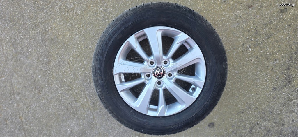 6X16 5X114.3 ET45 TOYOTA ORIGINAL + ΕΛΑΣΤΙΚΑ 205/65R16 FALKEN