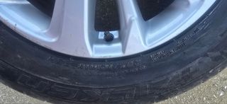 6X16 5X114.3 ET45 TOYOTA ORIGINAL + ΕΛΑΣΤΙΚΑ 205/65R16 FALKEN-thumb-1