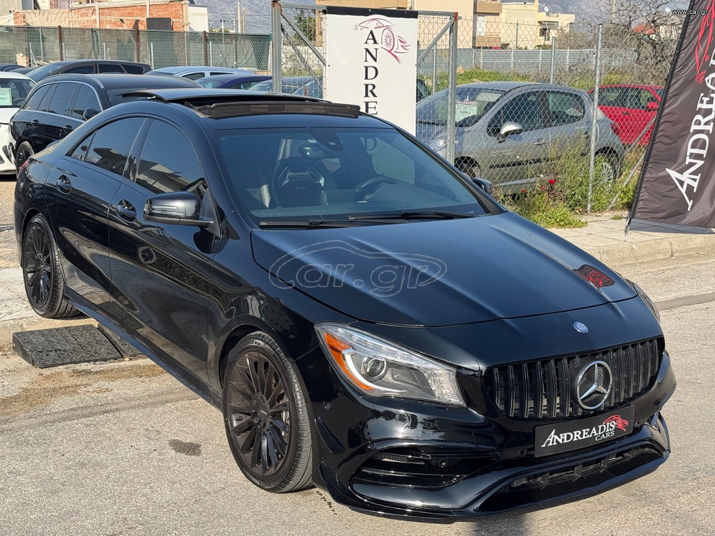 Mercedes-Benz CLA 45 AMG 2016 11100€ ΠΡΟΚΑΤΑΒΟΛΗ ΜΕ ΓΡΑΜΜΑΤΙΑ ΜΕΤΑΞΥ ΜΑPANORAMA FULL EXTRA