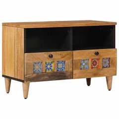 Ντουλάπι TV Φυσικό 70 x 33 x 46 εκ Στερεό ξύλο μάνγκο 4018261