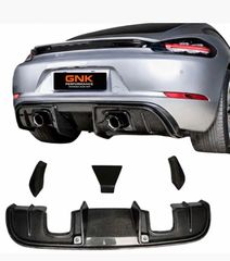 ΠΙΣΩ ΣΠΟΙΛΕΡ DRY CARBON REAR DIFFUSER PORSCHE 982 718 CAYMAN BOXSTER 2016+