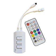 Τηλεχειριστήριο & Controller 24V RGB για Digital LED Ταινίες με Μουσική 10m
