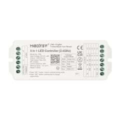 LED ΕΛΕΓΚΤΗΣ RF Controller 2.4GHz 5 ΣΕ 1 20Α 12V DC /240W 24V DC /480W Single Color / Dual White / RGB / RGBW / RGB+CCT