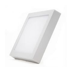 LED Panel Slim Επίτοιχο Τετράγωνο 8W θερμό φως 3000K 490lm Λευκό