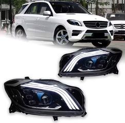ΦΑΝΑΡΙΑ ΕΜΠΡΟΣ LED Headlight DRL Mercedes ML CLASS W166 2012-2015