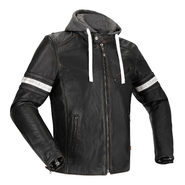 TOULON 2 LEATHER JACKET RICHA BLACK
