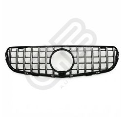 MERCEDES BENZ GLC-CLASS X253 2015-2019 SILVER DIAMOND GRILLE (WITH CAMERA)