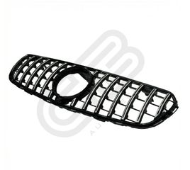 MERCEDES BENZ GLC-CLASS X253 2015-2019 SILVER DIAMOND GRILLE (WITH CAMERA)-thumb-1