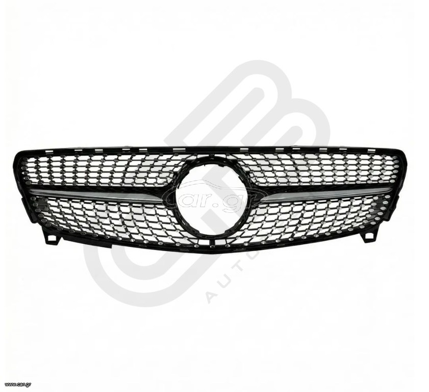 MERCEDES BENZ A-CLASS W176 2016-2018 BLACK DIAMOND GRILLE