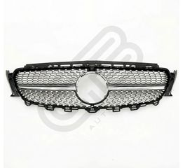 MERCEDES BENZ E-CLASS W213 2017-2020 SILVER DIAMOND GRILLE