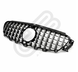 MERCEDES BENZ E-CLASS W213 2017-2020 SILVER GT GRILLE-thumb-1