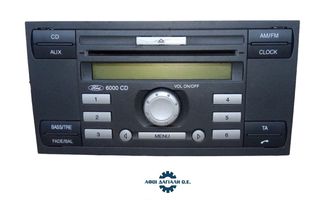 FORD FOCUS/Mk2, FIESTA/Mk6, MONDEO/Mk4, S-MAX/GALAXY, TRANSIT/CONNECT (2002-2012), Ηχοσύστημα Ford (Radio-CD), με κωδικο 6000CD