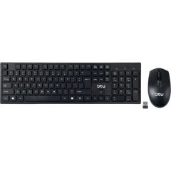 OTU JP-11 Wireless Keyboard & Mouse Kit 2.4GHz USB Nano Receiver Μαύρο