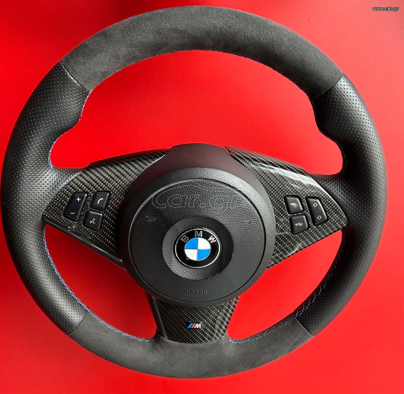 ΤΙΜΟΝΙ ΔΕΡΜΑΤΙΝΟ-ALCANTARA ΠΟΛΛΑΠΛΩΝ ΧΡΗΣΕΩΝ Μ’PACK BMW E60