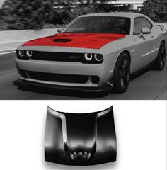 ΚΑΠΟ ΕΜΠΡΟΣ Hood Bonnet with Air Vents Dodge Challenger Coupe (2015-2023)