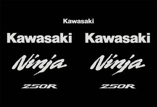 Αυτοκόλλητα σετ για Kawasaki ZX 250R 2008 2013